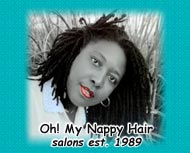Rosario of Oh My Nappy Hair Salons of California and Atlanta